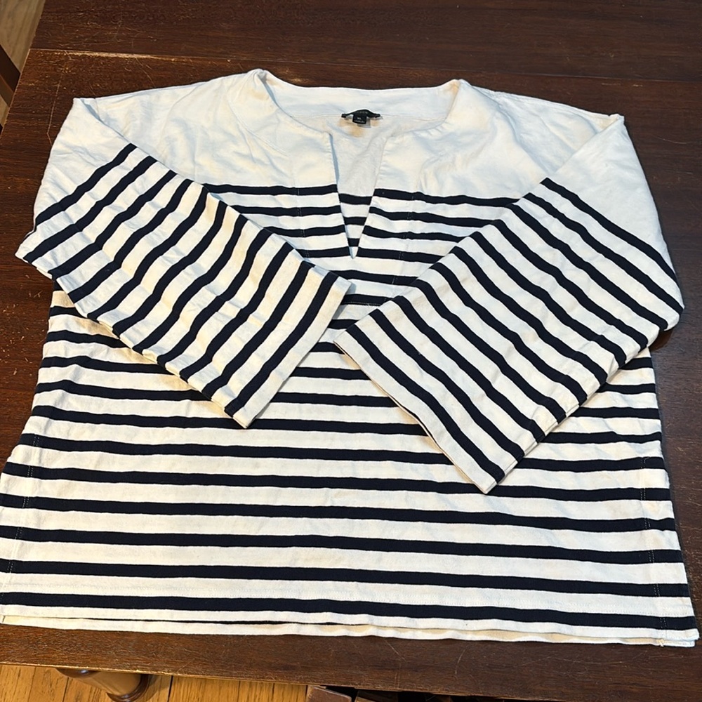 J. Crew mariner top in stripe